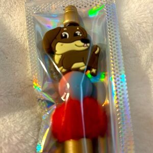 New handmade dash hound made by 4 year old ink pen the #2 glows in the dark